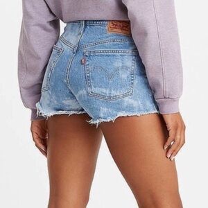 Levi’s TieDye High Waisted  Denim Shirts Size 26